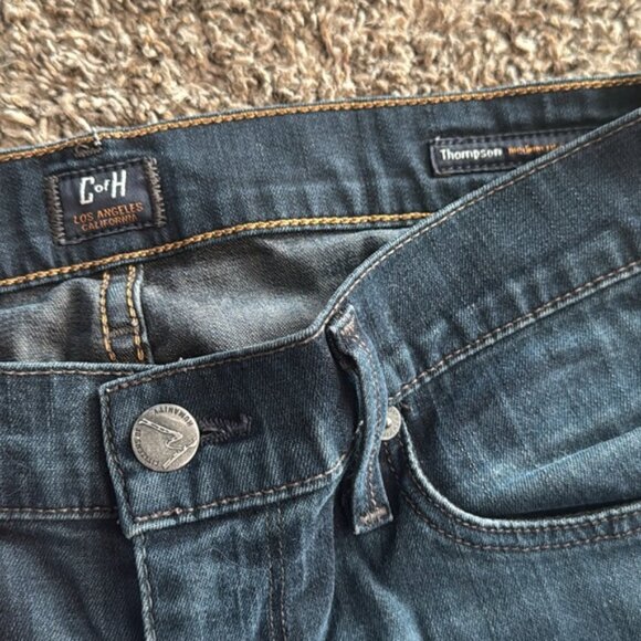 Citizens of Humanity 24 Dark Wash Thompson Mid Rise Cropped Skinny - Picture 3 of 8